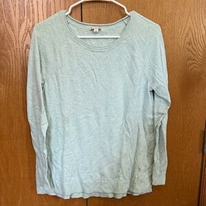GAP Mint Green Lightweight Knit Crewneck Sweater